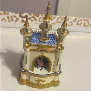 Hallmark Enchanted Castle with Gold and Blue Details